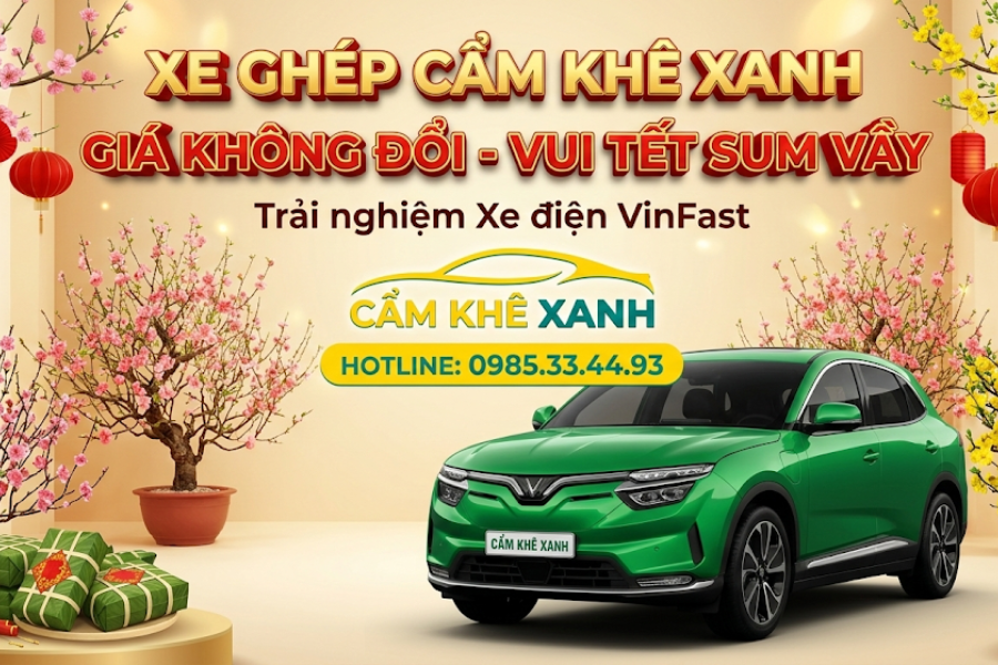 Xe điện VinFast phục vụ bà con xã Ngô Xá mới chuyên nghiệp